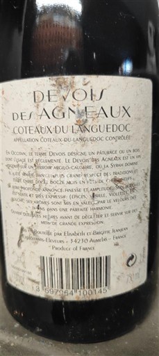 Languedoc Coteaux du Languedoc Devèze des Agneaux Niet-geïntegreerd