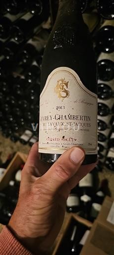 Bourgondië Gevrey-Chambertin Premier Cru Gérard Seguin Premier Cru Lavaut St-Jacques 2013