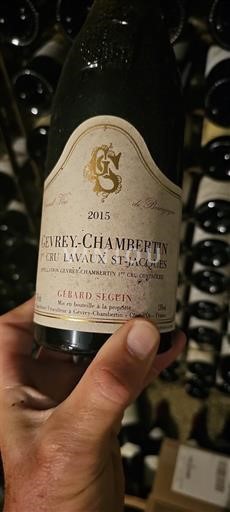 Bourgondië Gevrey-Chambertin Premier Cru Gérard Seguin 1er Cru Lavaux St-Jacques 2015