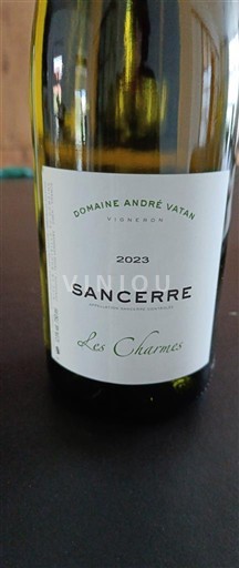 Thung lũng sông Loire Sancerre. Domaine André Vatan Les Charmes 2023