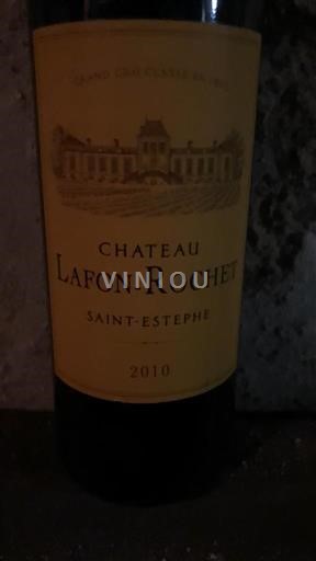 Bordeaux Saint-Estèphe Grand Cru Château Lafon-Rochet 2010