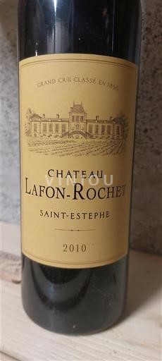 Bordeaux Saint-Estèphe Grand Cru Château Lafon-Rochet 2010