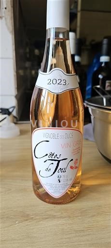 Lorraine Côtes de Toul Vignoble des Ducs Vin Gris 2023