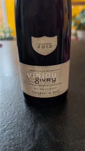 Borgonha Givry Vignerons de Buxy Buissonnier 2013