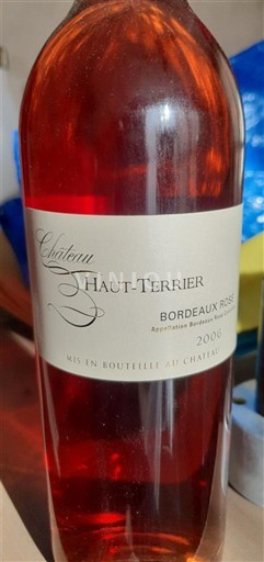 Bordeaux Bordeaux Rosé Château Haut-Terrier 2006