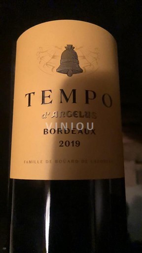 Bordeaux Angélus Tempo d’Angélus 2019