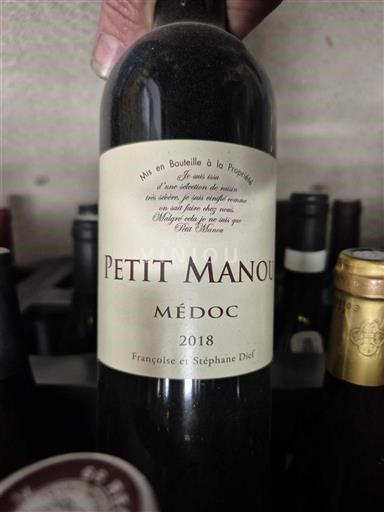 Bordeaux Médoc Petit Manou 2018