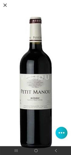 Bordeaux Médoc Petit Manou 2018