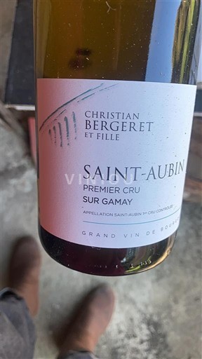 Bourgogne Thánh Aubin Premier Cru Christian Bergeret et Fille Sur Gamay 2022