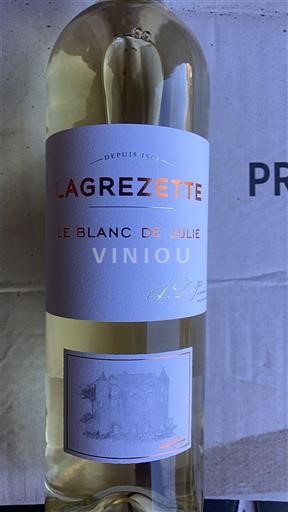 Sydväst Côtes du Lot Lagrezette Le Blanc de Julie 2024