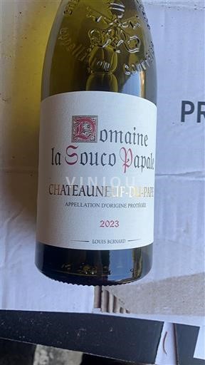 Rhônen laakso Châteauneuf-du-Pape Domaine La Souco Papale 2023