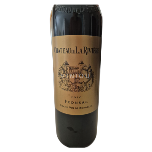 Bordeaux Fronsac Château de La Rivière 2020