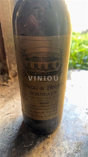 Bordeaux Château Blaignan 1988