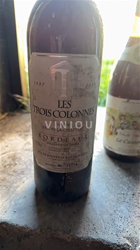 Bordeaux Château Brion La Chapelle Les Trois Colonnes 1997