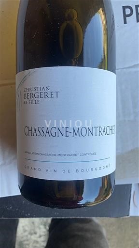 Bourgogne Chassagne-montrachet Christian Bergeret et Fille 2022
