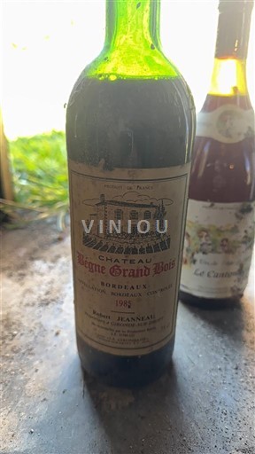 Bordeaux Bordeaux Supérieur Château Veyne Grand Bois 1985