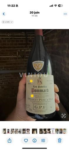 Bourgogne Pommard Grivelet Père & Fils Les Padelis 2020