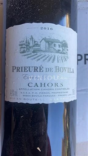 Sudoeste Cahors Prieuré de Bovila 2016