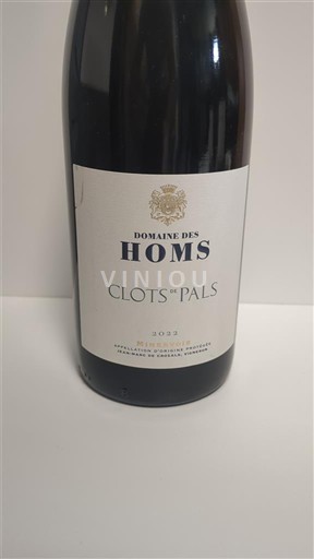 Languedoc Minervois Domaine Des Homs Clots de Pals 2022