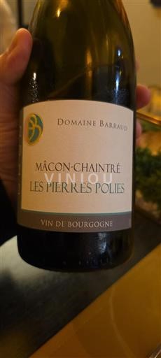 Bourgogne Mâcon og mâcon-landsbyer Domaine Barraud Les Pierres Polies 2022
