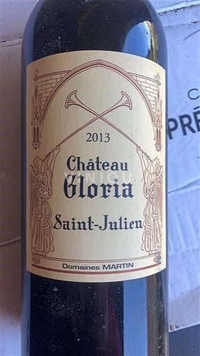 Bordeaux Saint-Julien Château Gloria 2013