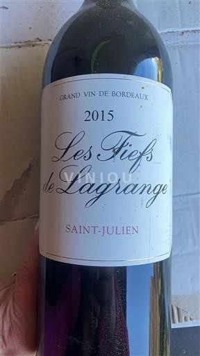 Bordeaux Saint-Julien Château Lagrange Les Fiefs de Lagrange 2015