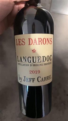 Languedoc Jeff Carrel Les Darons 2019
