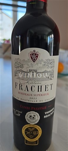 Bordeaux Bordeaux Supérieur Château Frachet Prestige 2022