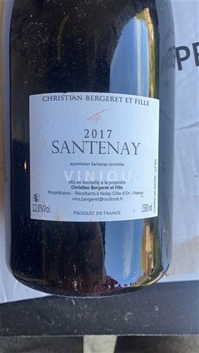 Borgoña Santenay Christian Bergeret et Fille 2017