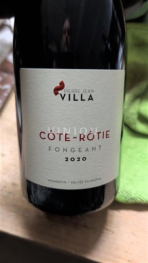 Rona dolina Côte-rôtie Pierre-Jean Villa Fongeant 2020