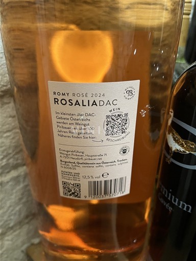 Burgenland Rosalia DAC Weingut Romy Romy 2024