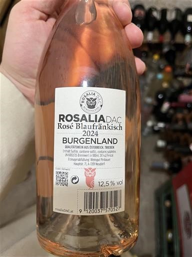 Burgenland Rosalia DAC Weingut Piribauer Rosé Blaufränkisch 2024