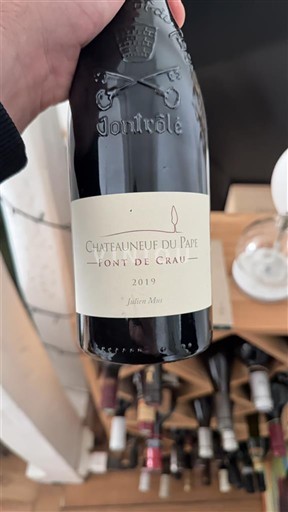 Valle del Ródano Châteauneuf-du-Pape. Font de Crau 2019