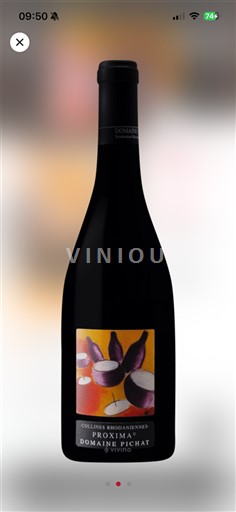 Alpit ja Rhônen maat Rhodanien rinteet Domaine Pichat Proxima 2023