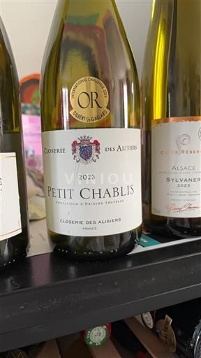 Bourgogne Petit-chablis Cléoserie des Alisiers 2023