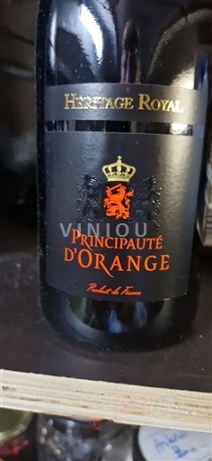 Rona dolina Côtes-du-Rhône Principauté Orange Héritage Royal Neleten.