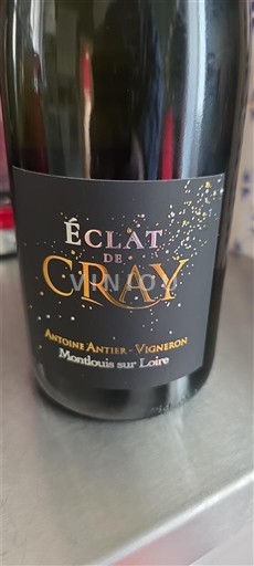 Loire Valley Montlouis-sur-Loire Antoine Antier Éclat de Cray Non-Vintage