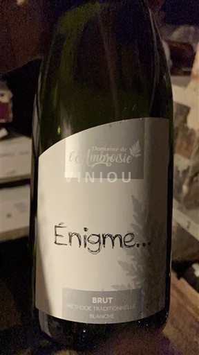 Loire-dalen Crémant-de-Loire Domaine L'Ambroisie Énigme Ikke årgangsbestemt