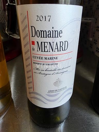 Sud-Ouest Côtes de Gascogne Domaine Ménard Marine 2017