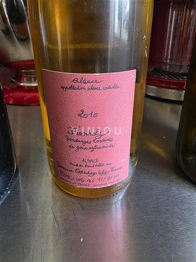 Alsace Vendanges Tardives Ostertag 2010