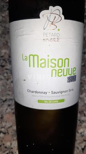 Vale do Loire Pétard Bazille La Maison Neuve Não Sazonado