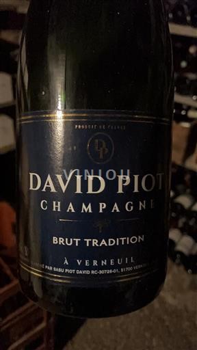 Champagne Šampanské David Piot Brut Tradition Neročník