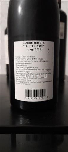 Borgoña No especificado Premier Cru Les Teurons 2023