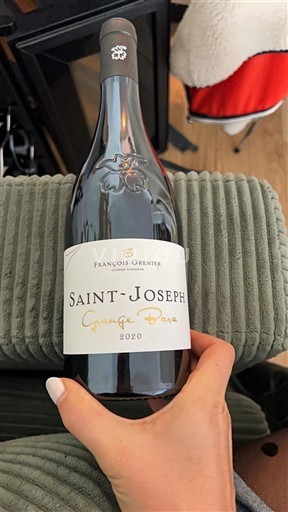 Vallée du Rhône Saint-Joseph François Grenier Grange Bara 2020