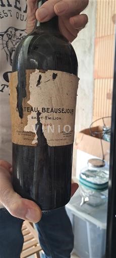 Bordeaux Saint-Émilion Château Beauséjour 1949