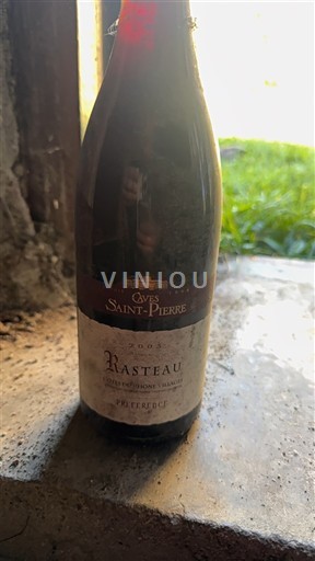 Rona dolina Rasteau Caves Saint-Pierre Prieuré 2003