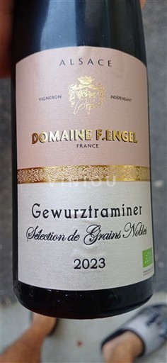 Alsace Sélection de Grains Nobles Domaine F. Engel Sélection de Grains Nobles 2023