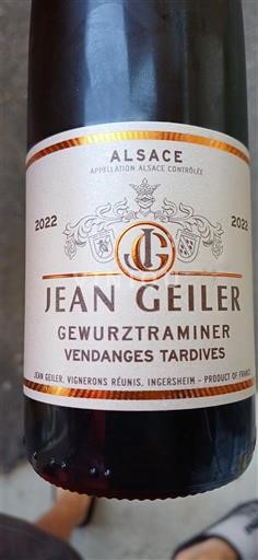 Alsacia Grand Cru Jean Geiler 2022