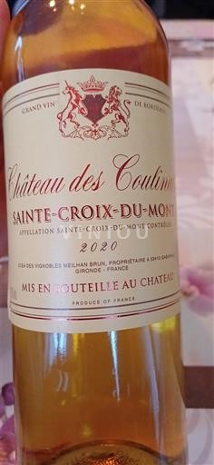 Burdeos Sainte-Croix-Du-Mont Château Des Coutimes 2020