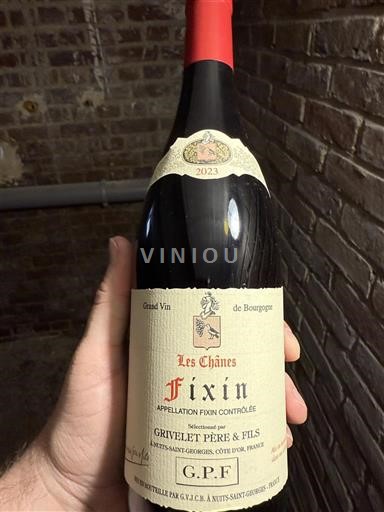 Bourgogne Fixin Grivelet Père & Fils Les Chânes 2023